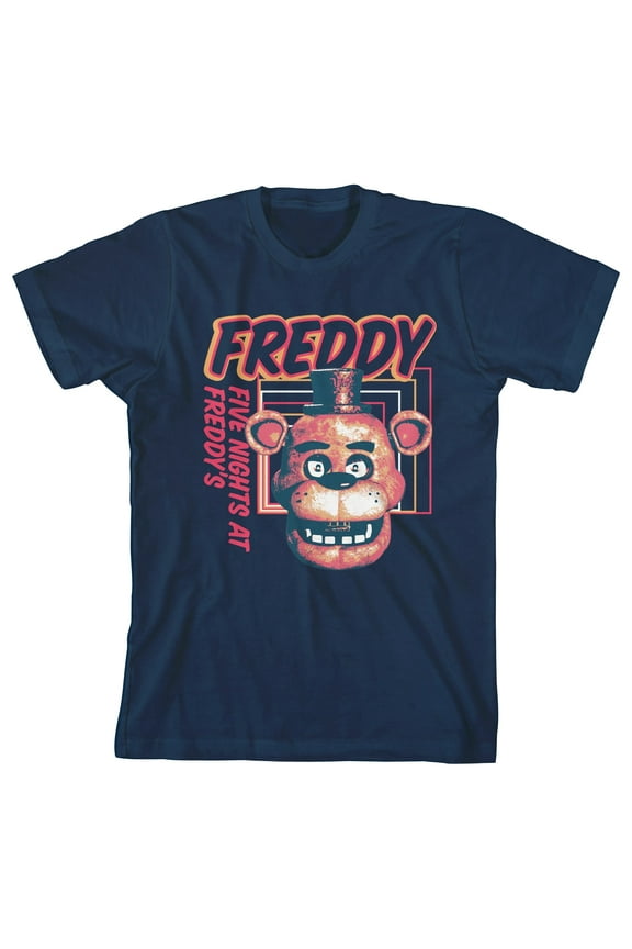 Freddy Head Boy's Navy Blue T-shirt-Medium