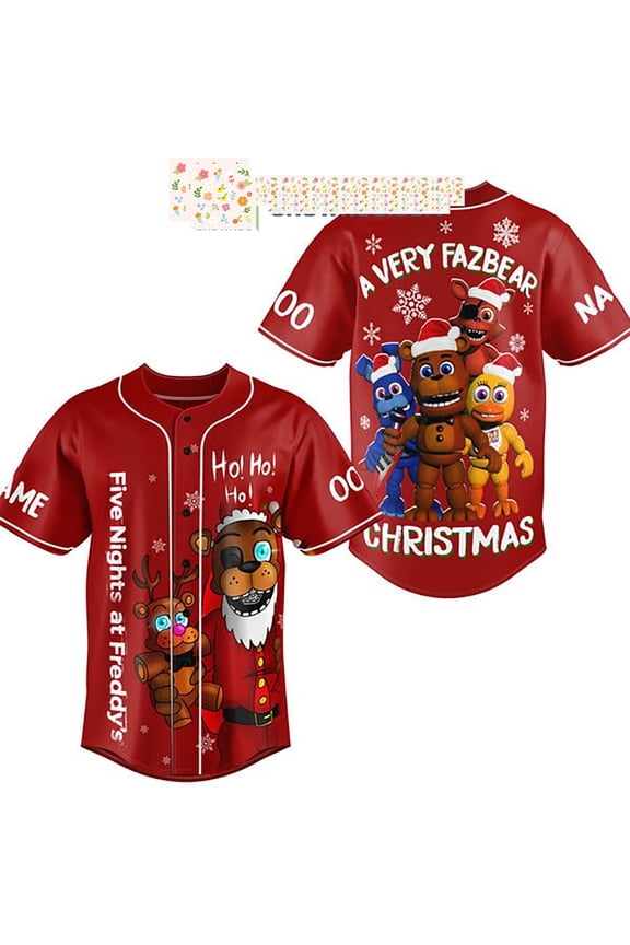Five Nights At Freddy s Ho Ho Ho A Very Fazbear Christmas Custom Name Personalization Chri