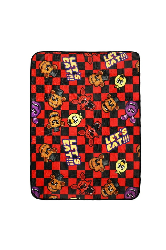 Let's Eat 45 x 60 Throw Blanket