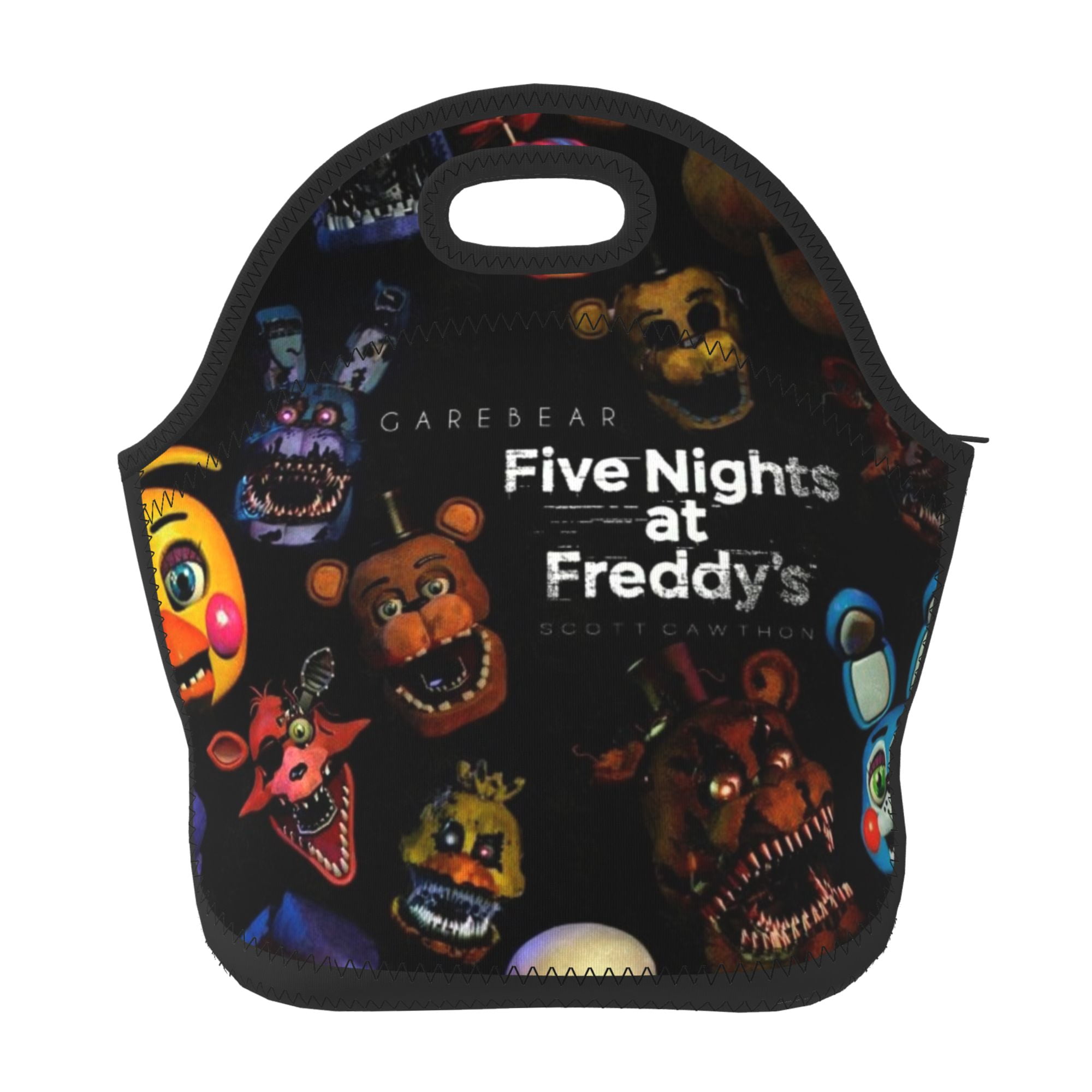 Five Nights At Freddy’s Insulated Lunch Box – Celebrate Design With Freddy, Bonnie & Chica, 12x7x4 Inches