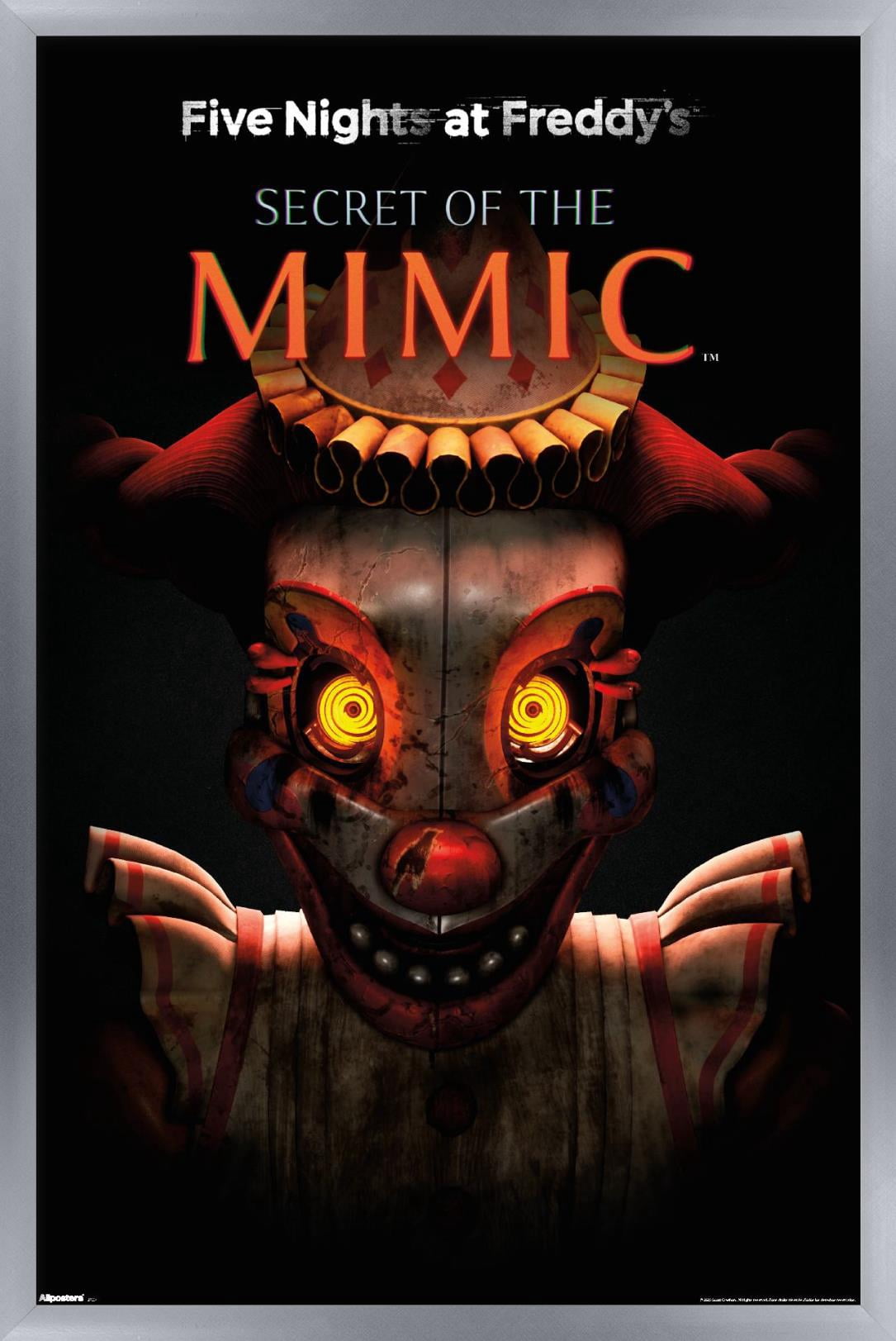 Five Nights At Freddy's: Secret of the Mimic (2025) - Cover Wall Poster, 22.375" x 34" Framed