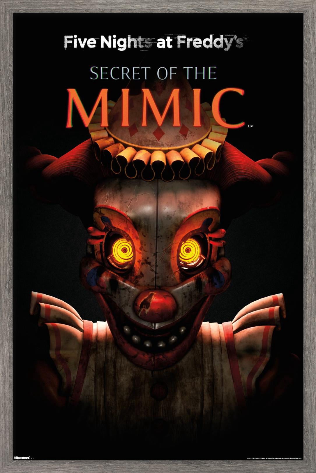 Five Nights At Freddy's: Secret of the Mimic (2025) - Cover Wall Poster, 22.375" x 34" Framed