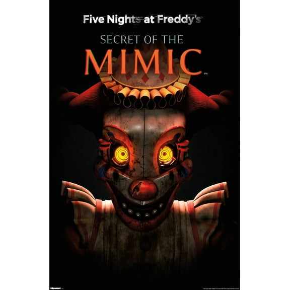 Five Nights At Freddy's: Secret of the Mimic (2025) - Cover Wall Poster, 22.375" x 34"