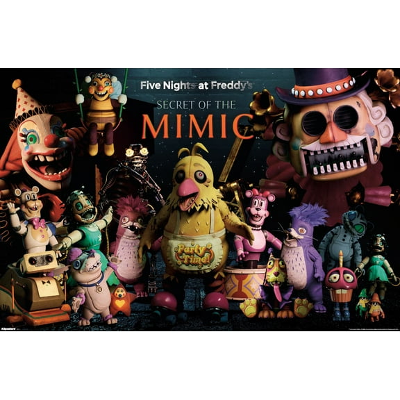 Five Nights At Freddy's: Secret of the Mimic (2025) - Group Wall Poster, 22.375" x 34"