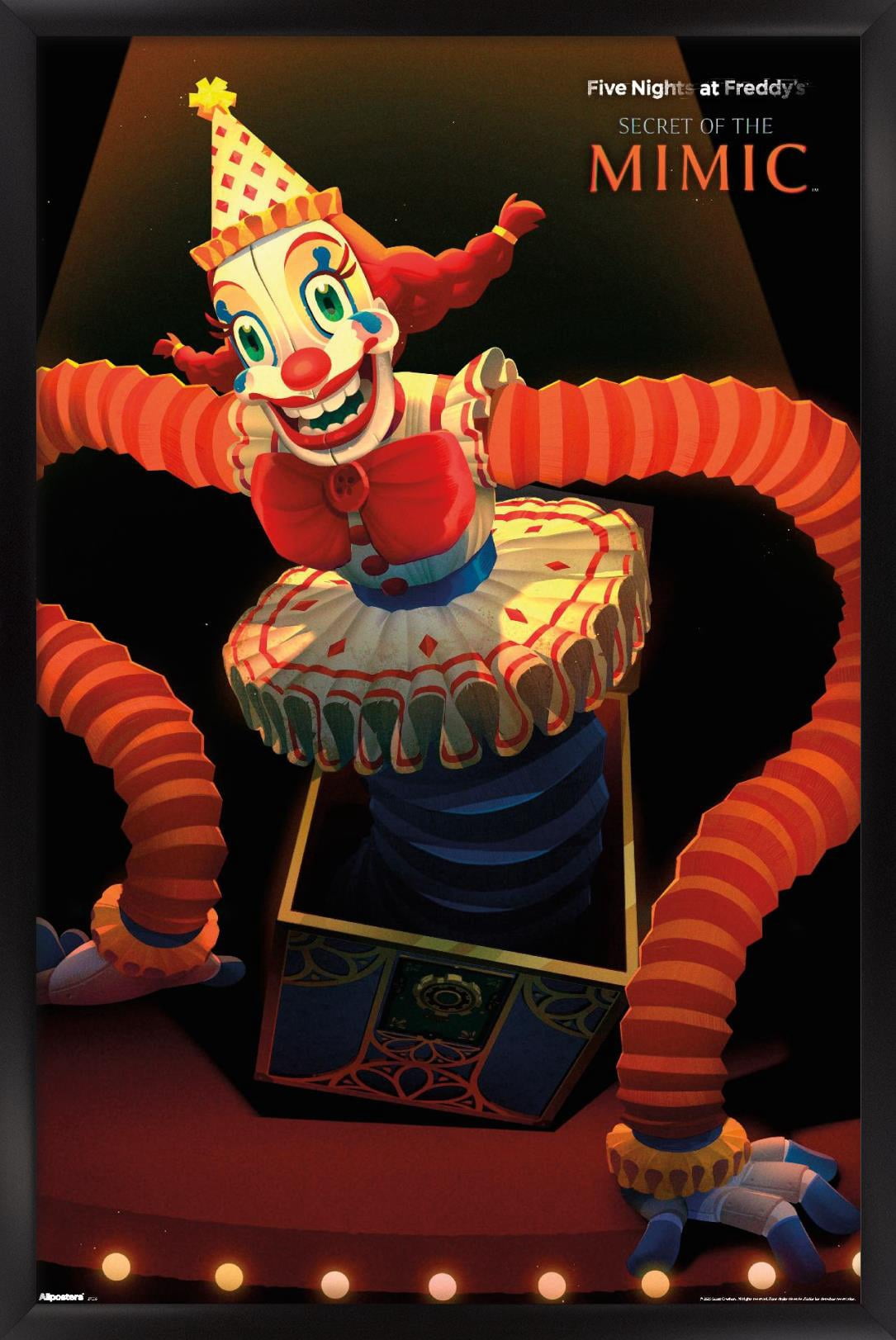 Five Nights At Freddy's: Secret of the Mimic (2025) - Jackie Wall Poster, 14.725" x 22.375" Framed