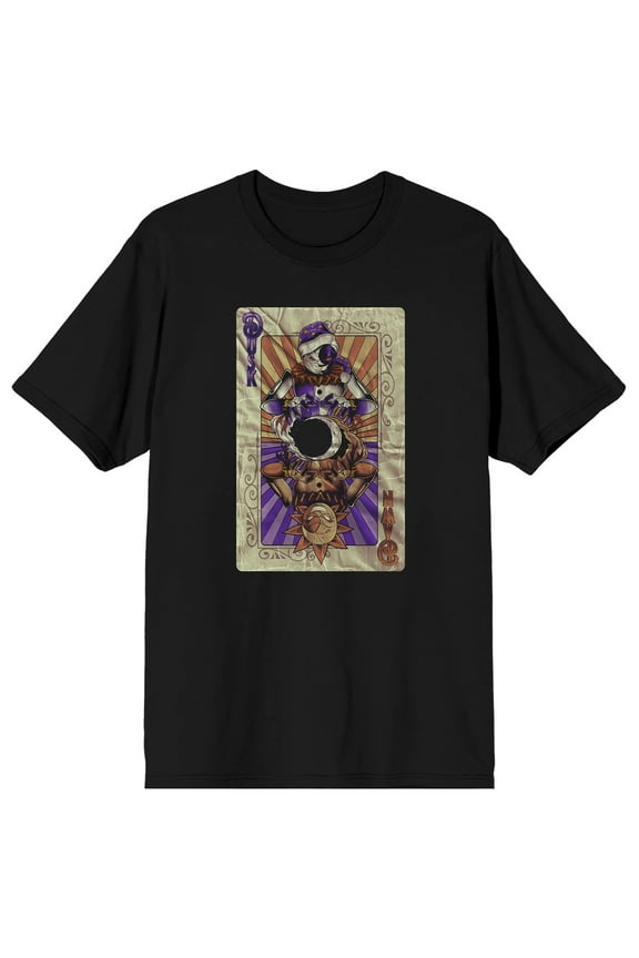 Security Breach Dusk Til Dawn Playing Card Crew Neck Short Sleeve Men's T-shirt-Medium