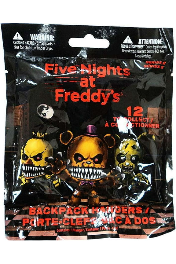 Five Nights At Freddy's Series 2 Backpack Keychain One Random Blind Box Mini Figurine