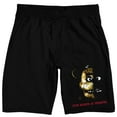 thumbnail image 1 of Five Nights At Freddy's Shadowy Freddy Fazbear Face Men's Black Sleep Pajama Shorts
-XL, 1 of 7