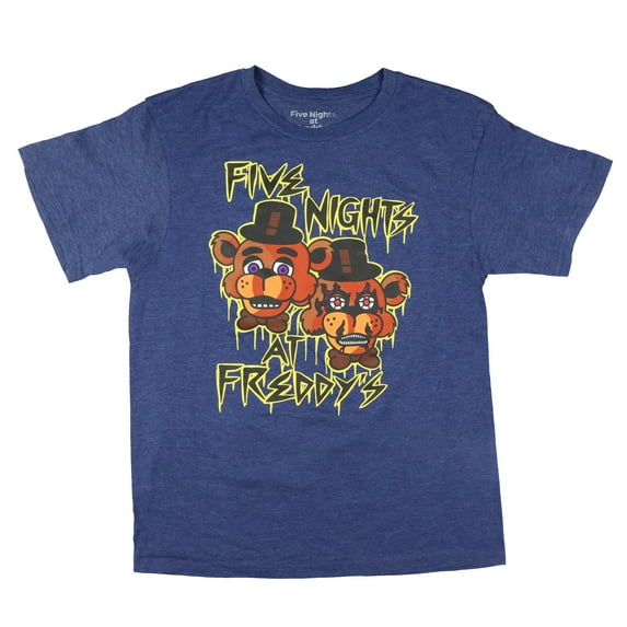Five Nights At Freddy's Shirt Big Boys Drip Withered Freddy Short Sleeve Top