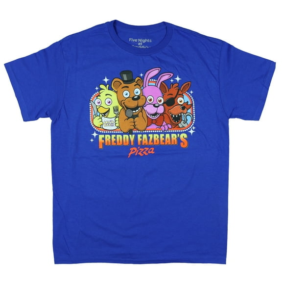 Five Nights At Freddy's Shirt Boys Freddy Fazbear's Pizza Short Sleeve Top