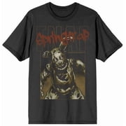 Five Nights At Freddys Springtrap Freddy Mens Charcoal Crew Neck Short Sleeve T-shirt-Medium