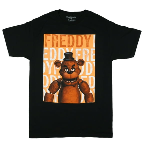Five Nights At Freddy's T-Shirt Men's Large Fazbear Design Adult Tee