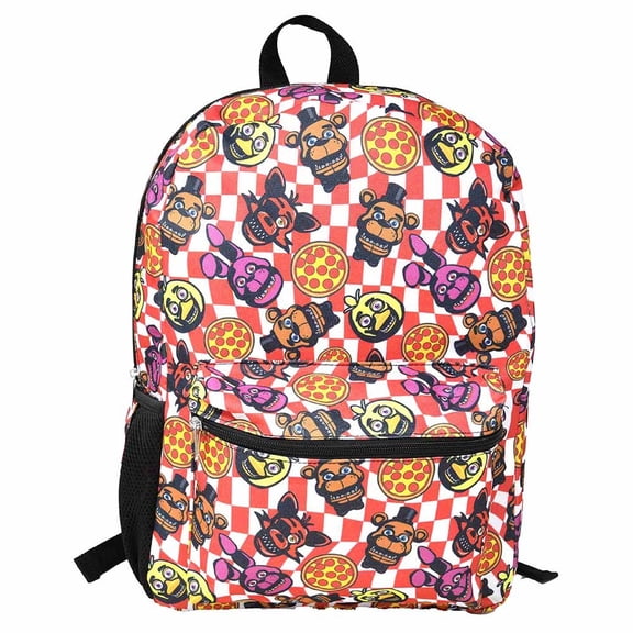 Five Nights At Freddys 16" Backpack with All Over Print