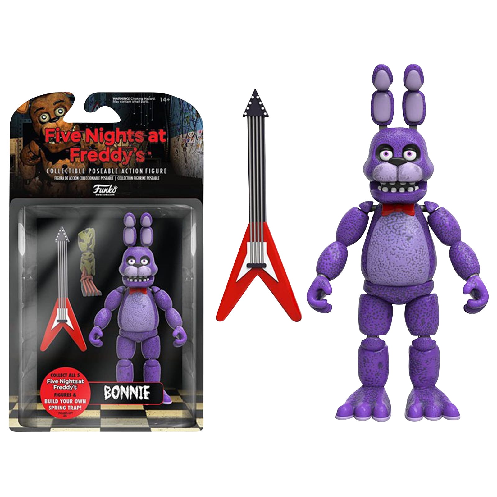 Five Nights At Freddys Action Figures Toy FNAF Action Figure Toys Bonnie Figures Toy Gift Idea for Boys Girls Kids Adults Video Games Fans