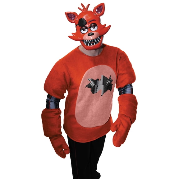 Five Nights At Freddys Adult Foxy 1/2 Mask