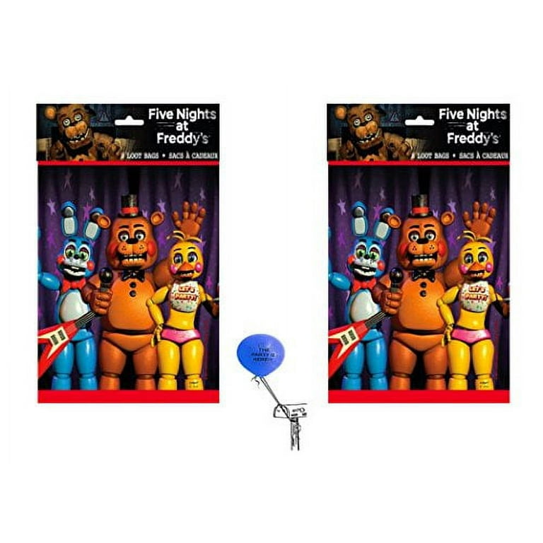 Five Nights At Freddys Party Favor Bags 16 Guest