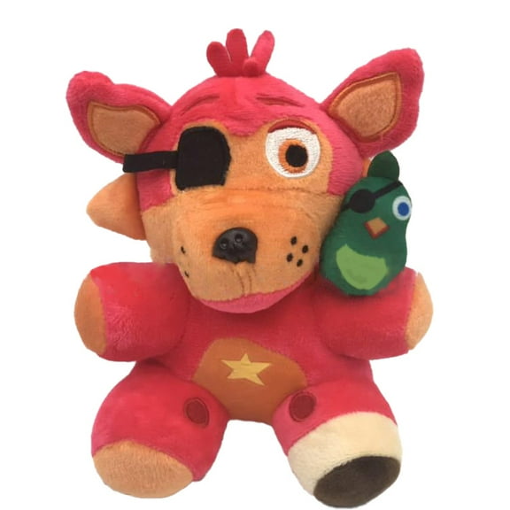 Five Nights At Freddy's (FNAF) Pizza Sim: Rockstar Foxy - FNAF Pizza Simulator - Collectible Soft Plush - Birthday Gift Idea - Official Merchandise - Stuffed Plushie for Kids and Adults