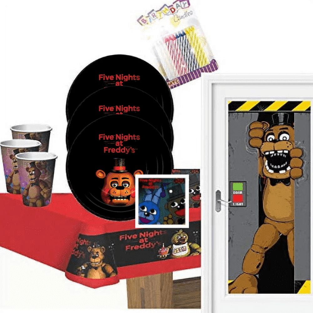 FNAF Five Nights Freddyed Disposable Tableware Set For Kids Birthday  Parties Cup, Plate, Halloween Cloth Napkins, Straw Perfect Baby Shower  Supplies And Event Decorations HKD230825/HKDH2308 From Lulu_iemon_store,  $2.48