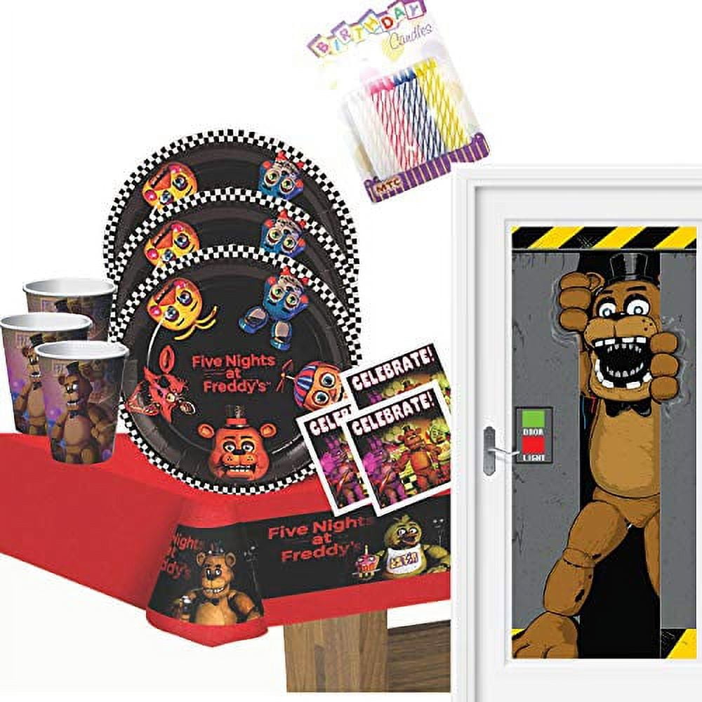  51pcs Five Nights Party Supplies Set - Include Happy