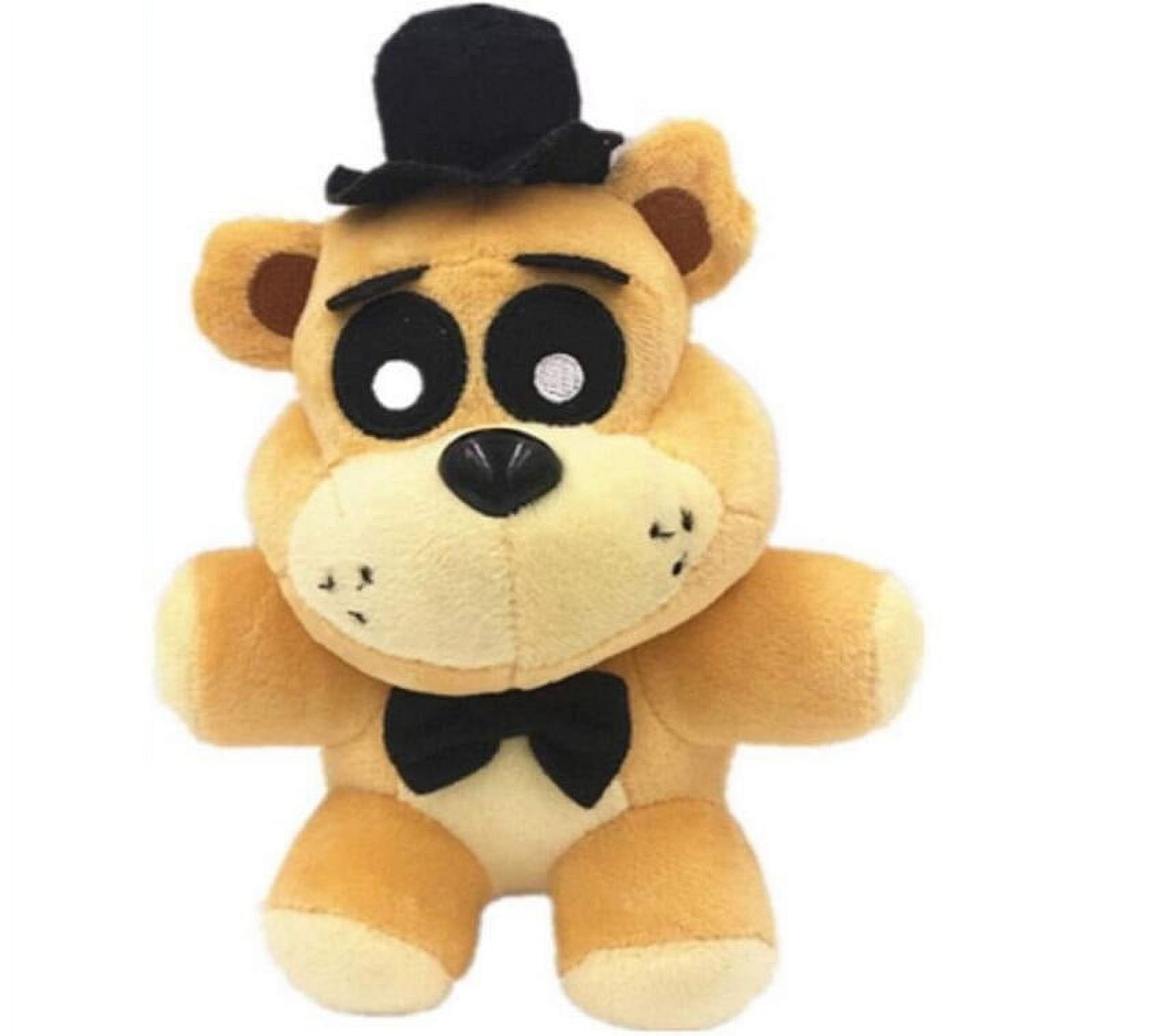 FBYUJ- Kawaii Five Nights at Freddy Golden Freddy Bear Plush Toy Stuffed  Doll FNAF Toys for Children