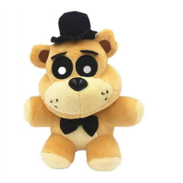Five Nights at Freddy Golden Freddy Bear Plush Toy Stuffed Doll FNAF ...