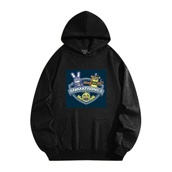 Five-Nights at Freddy Merch Mens Ultimate Heavyweight Pullover Hoodie Sweatshirt