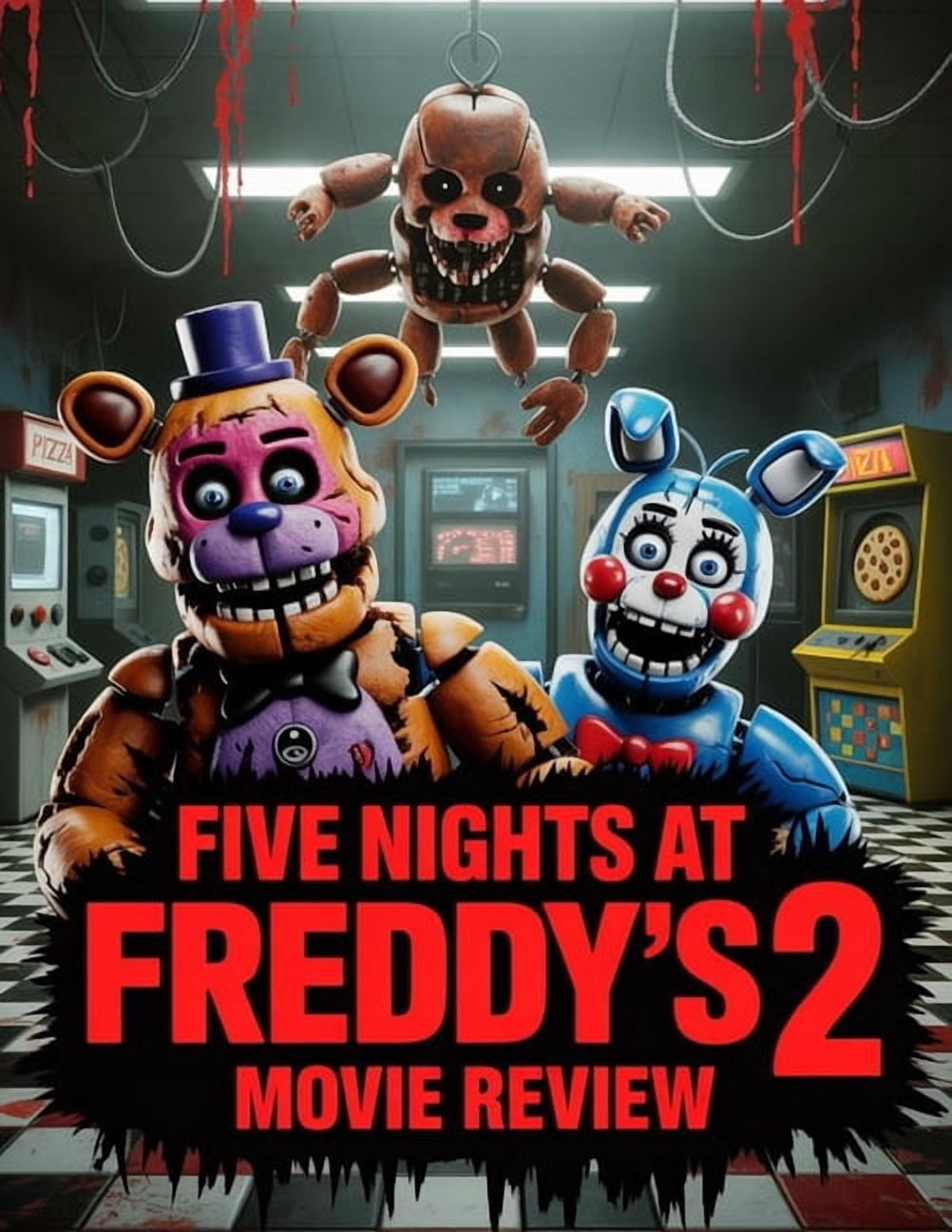 Five Nights at Freddy's 2 Movie Review: Eine detaillierte Analyse der Hintergrundgeschichte, versteckter Geheimnisse, al, (Paperback)