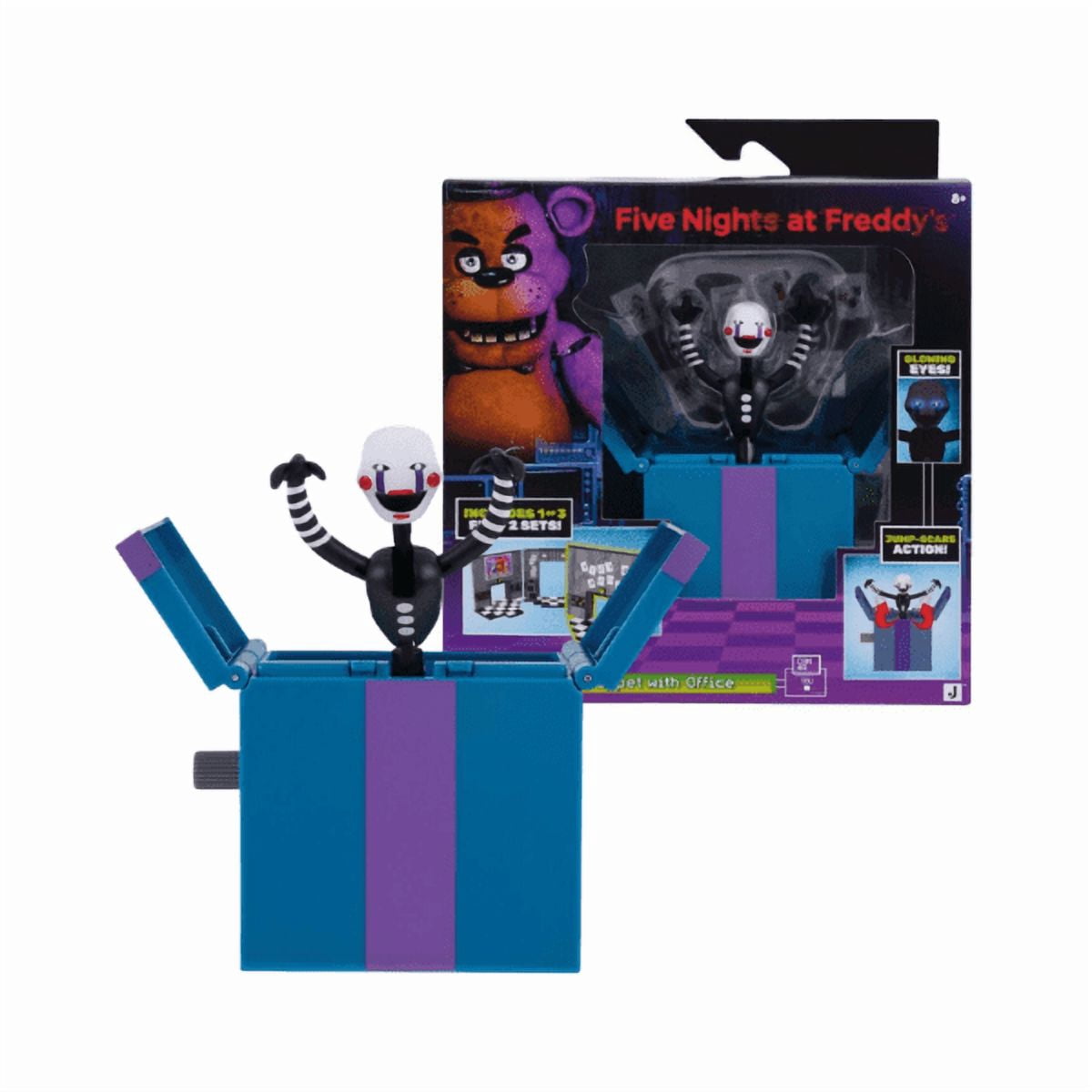 Jazwares Five Nights at Freddy's Puppet Office Set - 5-Inch