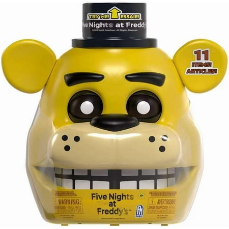 Five Nights at Freddy's Animatronic Golden Freddy Mystery Bundle [11 Great Items! Lights & Sounds]