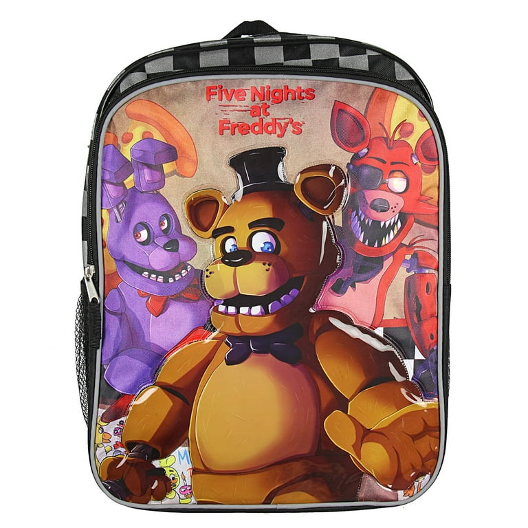 Five Nights at Freddy s 16 Backpack with Side Mesh Pockets