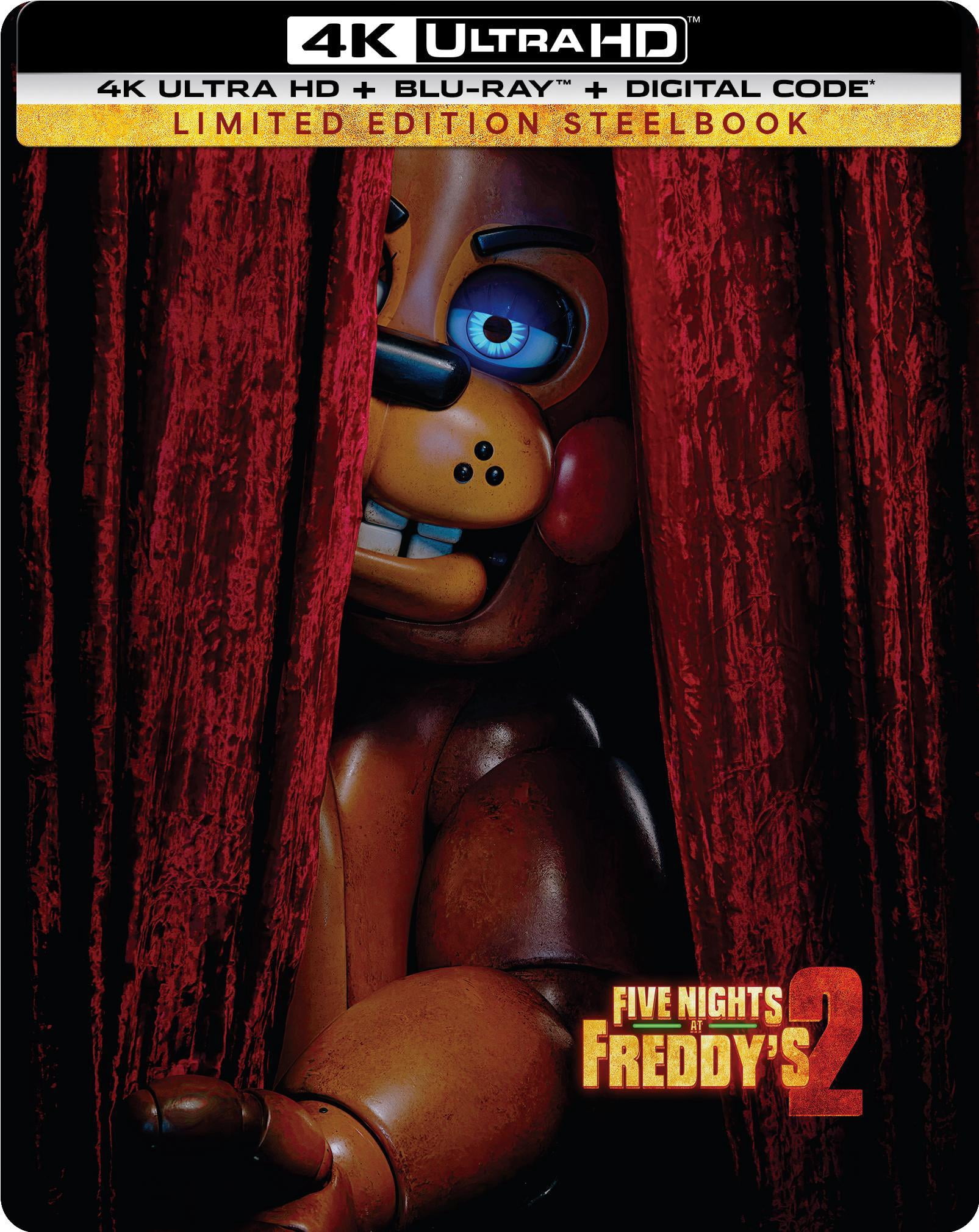 Five Nights at Freddy's 2 (Steelbook) (4K Ultra HD + Blu-ray + Digital Copy), Horror, Blumhouse