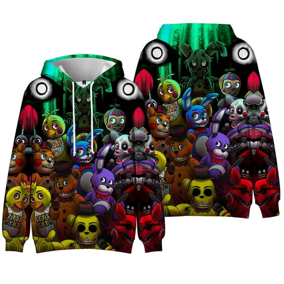 Five Nights at Freddy's 3D Merch Harajuku hoodie Women/Men Hoodie Sweatshirt
