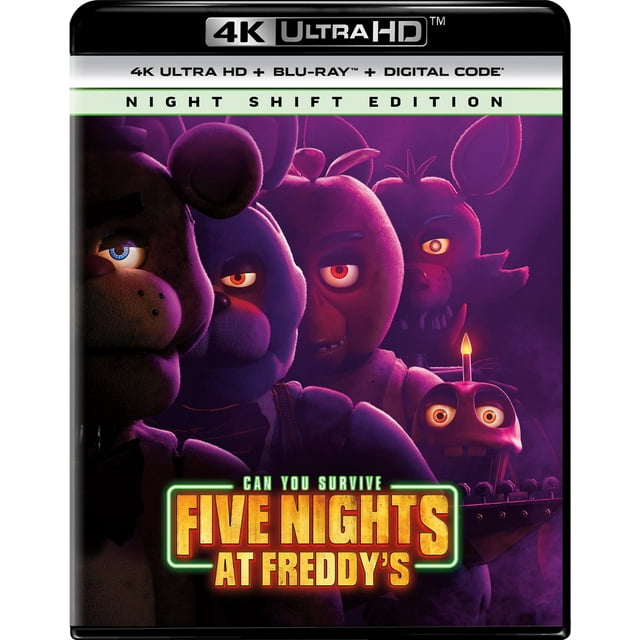 Five Nights at Freddy’s (4K Ultra HD + Blu-ray + Digital Copy)