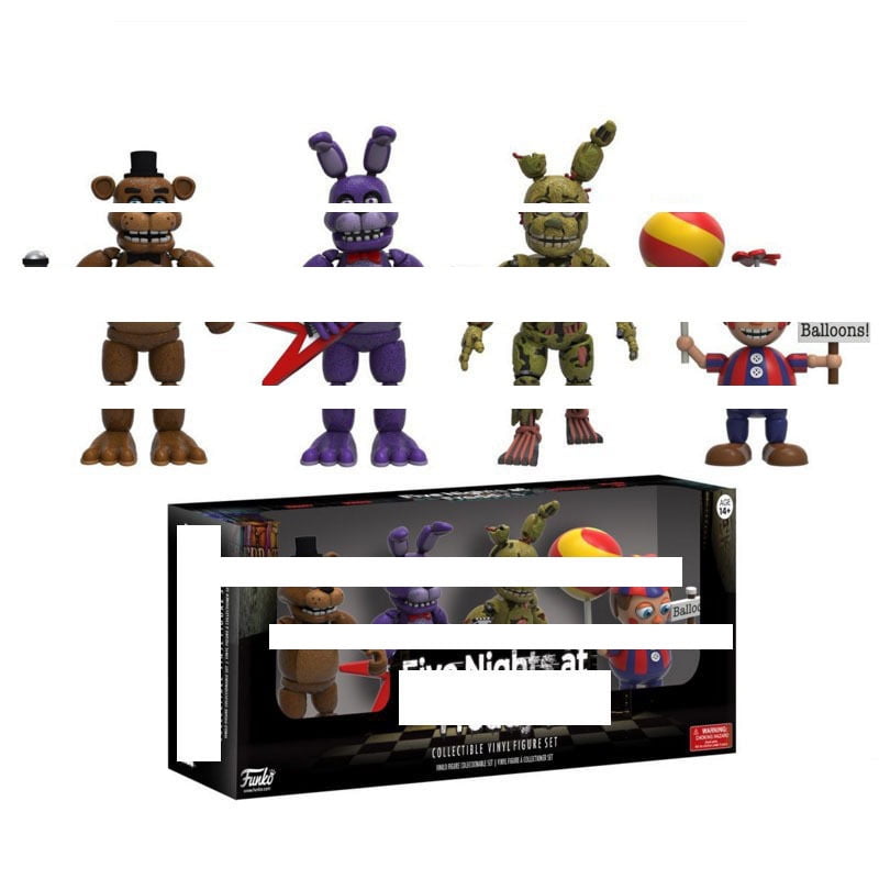 Five Nights at Freddy's 5.9-inch Series 1 Action Figures (Set of 4