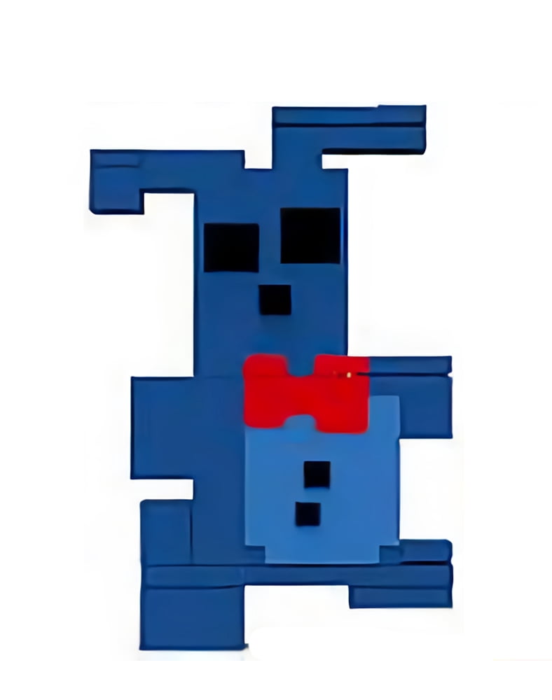 Five Nights at Freddy's 8-Bit Buildable Figure: Plush Bonnie