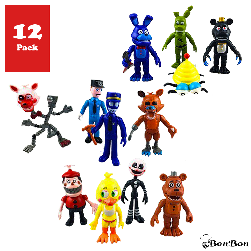 8 pcs Five Nights At Freddy's FNAF SET Action Figure Gift New Toy 2022 USA  Stock