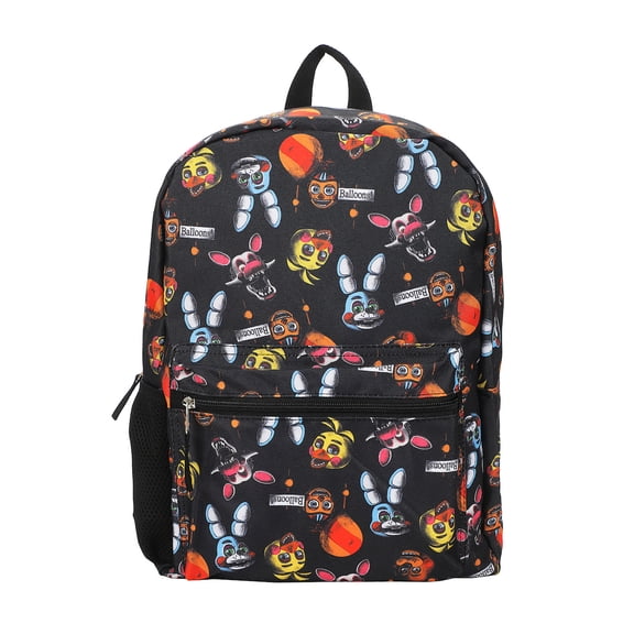 Five Nights at Freddy's All-Over Print 16" Backpack For School And Travel
