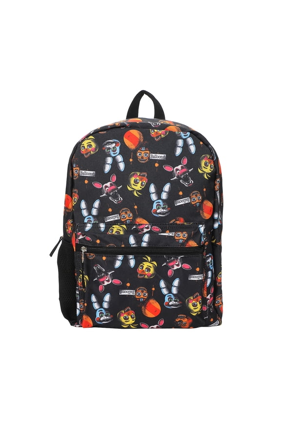Five Nights at Freddy's All-Over Print 16" Backpack For School And Travel