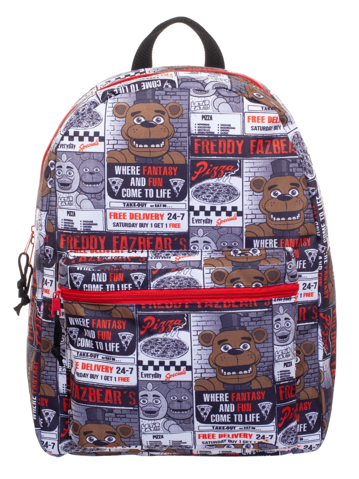 Five Nights at Freddys, black backpack, birthday gift