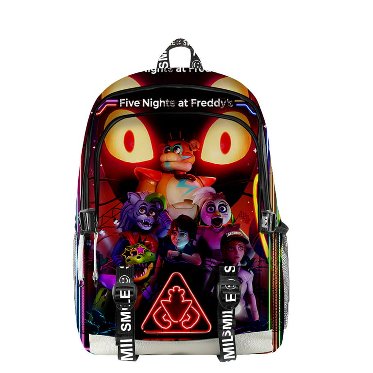 Five Nights at Freddy's Backpacks FNAF Security Breach Daypack Fashion  Zipper Pack