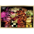 thumbnail image 1 of Five Nights at Freddy's - Band Wall Poster, 22.375" x 34", Framed, 1 of 3