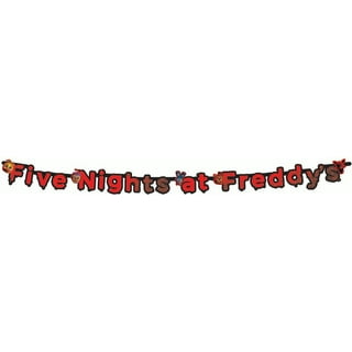 FNAF Birthday Party Supplies Set Five Nights At Freddy Banner