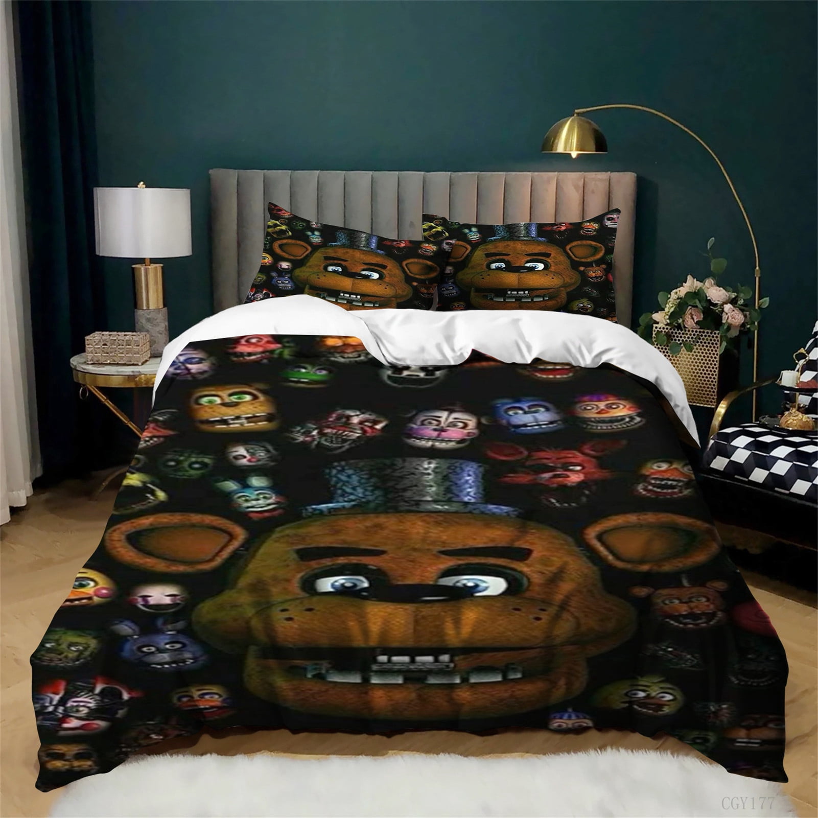 Five Nights at Freddy's Bedding Set All Season Super Soft Quilt Cover ...