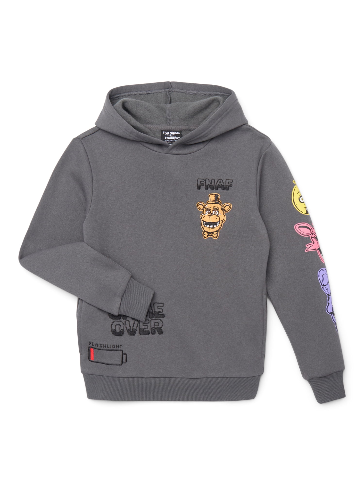 Five Nights at Freddy's Boys Graphic Hoodie, Sizes XS-2XL