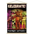 thumbnail image 1 of Five Nights at Freddy's - Celebrate Wall Poster with Magnetic Frame, 22.375" x 34", 1 of 5