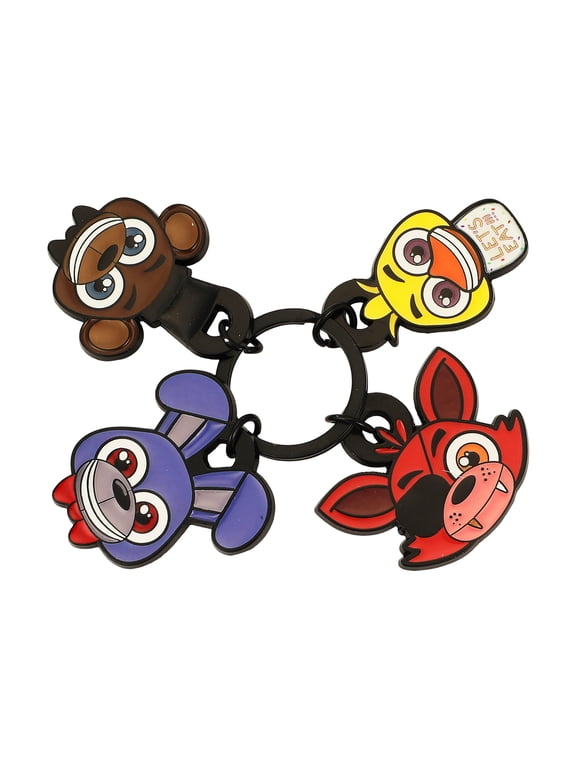 Five Nights at Freddy's Chibi Characters Multi-Charm Keychain