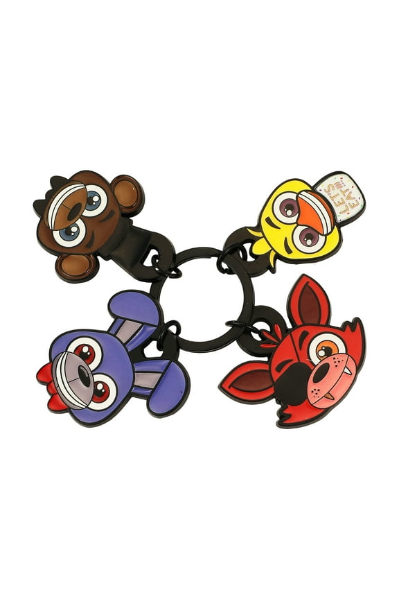 Five Nights at Freddy's Chibi Characters Multi-Charm Keychain