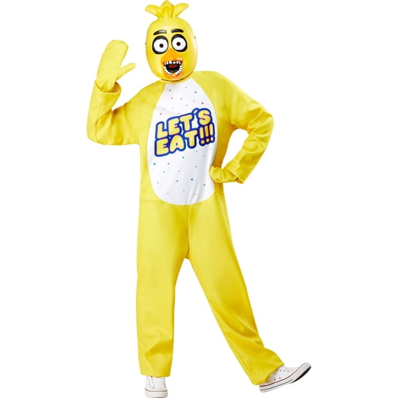 Five Nights at Freddy's Chica Costume for Adults by Rubies, Men's Large