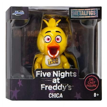 Five Nights at Freddy's Chica Metalfigs Diecast Collectible Figure 2.5 in