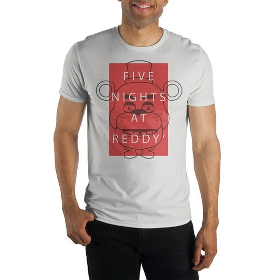 Five Nights at Freddy's Cool Abstract Graphic Design Print Men's White T-shirt